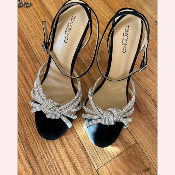 Tony Bianco Kyla Sandal – Size 6.5 in Black Suede - Picture 2 of 3